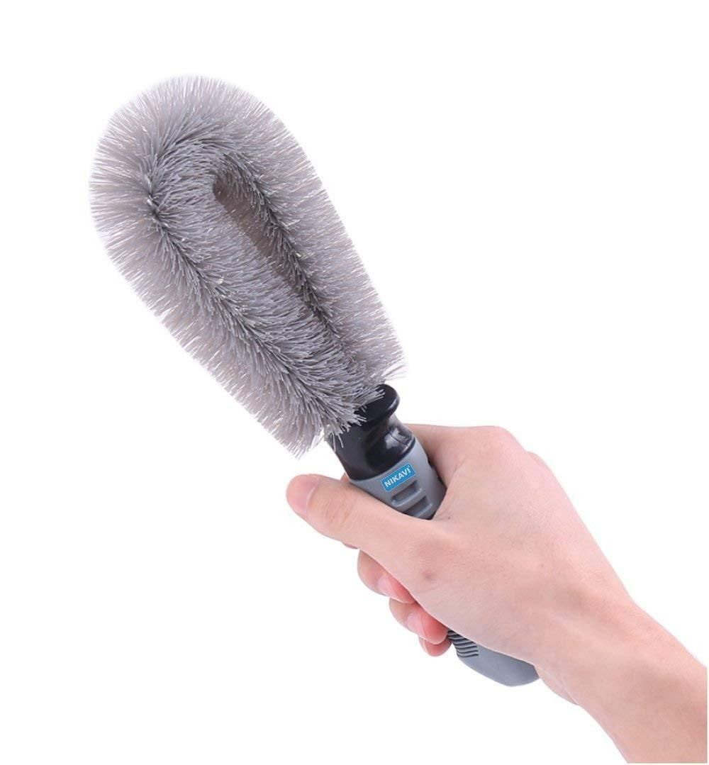 Car Tire Cleaning Brush – Heavy-Duty Wheel & Rim Scrubber