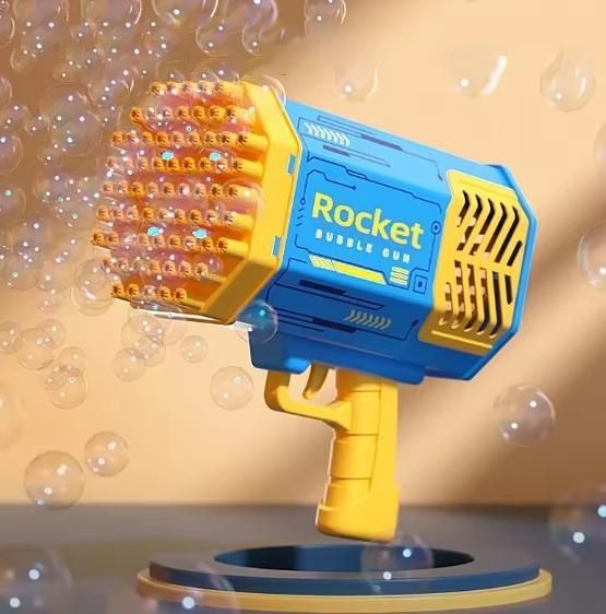 Bubble Gun Machine Kids Automatic Soap-Based Bubble Blower