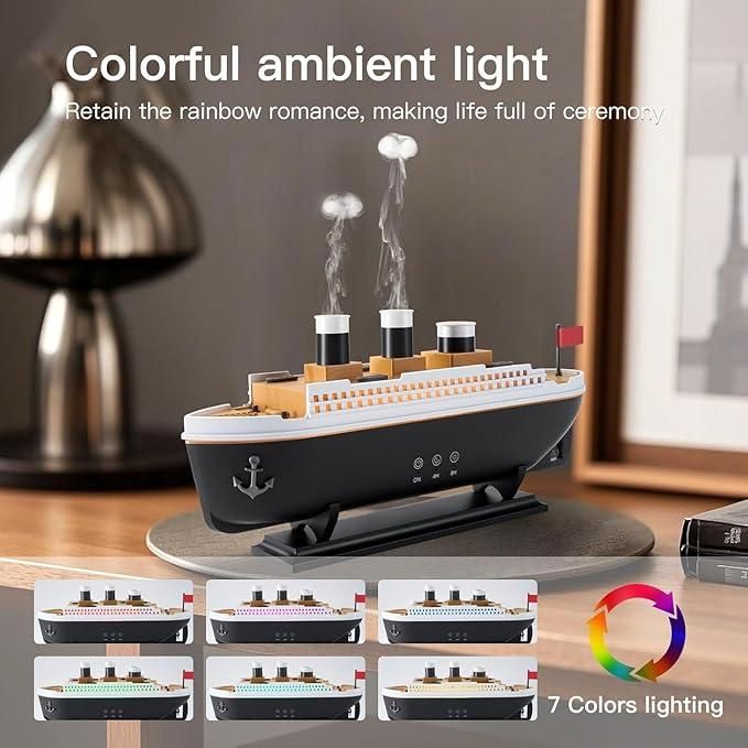 Boat Aroma Diffuser – Sail into Serenity 🚤🌸