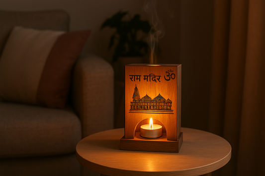 3-in-1 Ayodhya Ram Mandir Aroma Burner & Night lamp