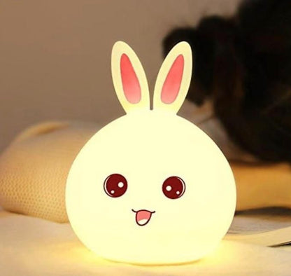 USB Rechargeable LED Night Light - 7 Color Touch Control