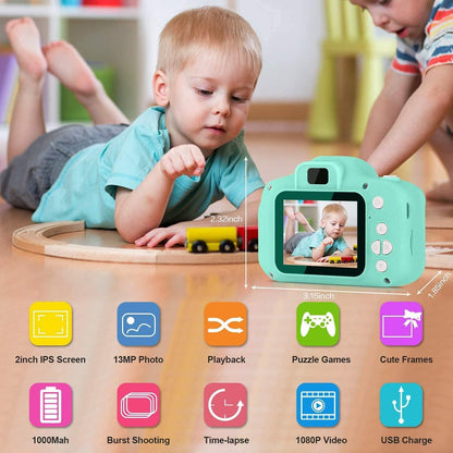 Digital Video Camera for Kids 3MP 1080P - HD Recording Camera