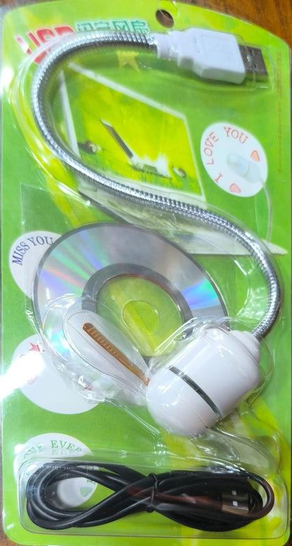 USB LED Fan with Programmable Custom Message Display