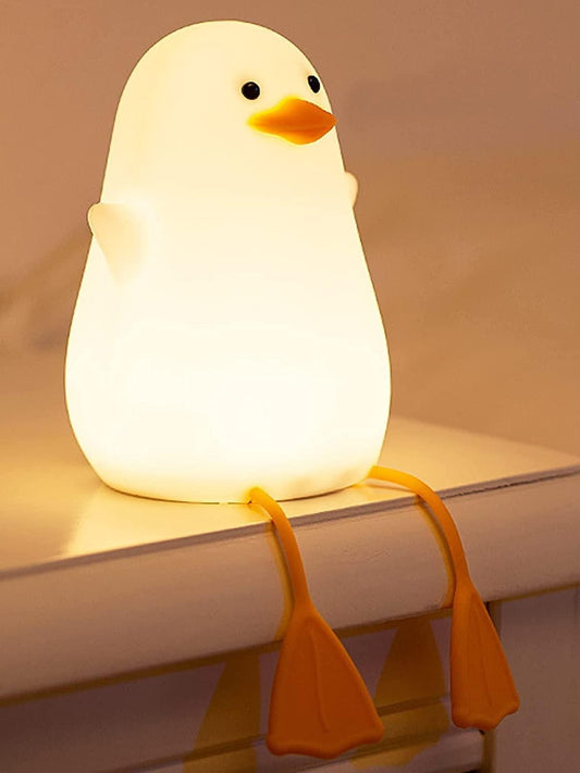 Duck Night Light Lamp - Touch Activated Bedside Light