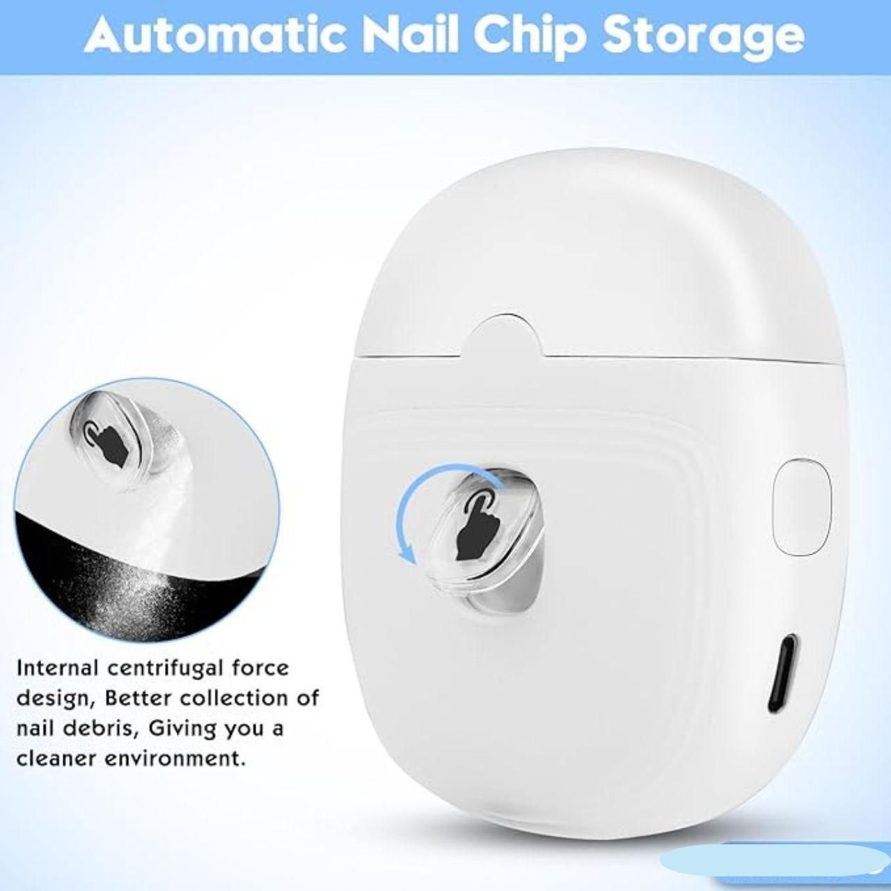 Rechargeable Electric Nail Clipper – Safe, Easy & Hassle-Free Grooming 💅✨