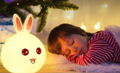 USB Rechargeable LED Night Light - 7 Color Touch Control