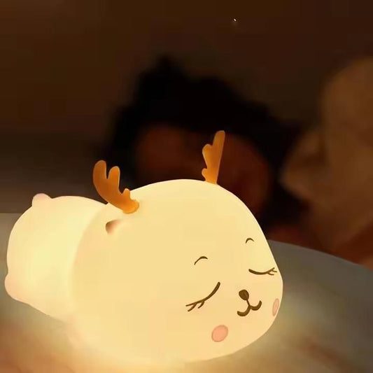Nursery Night Lights with Battery - Touch Control Baby Room Lamp