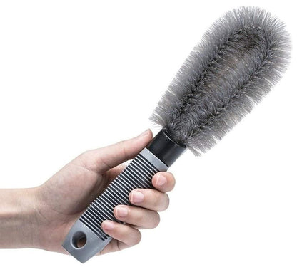 Car Tire Cleaning Brush – Heavy-Duty Wheel & Rim Scrubber