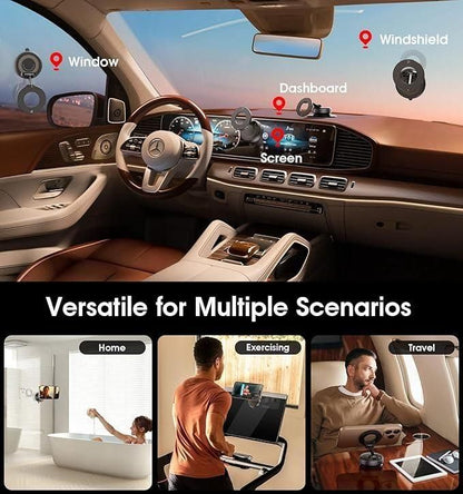 Vacuum Suction Magnetic Bracket | Compact & Hands-Free Mobile Phone Holder