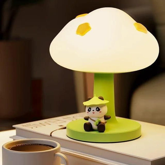 Cute Silicone Panda Night Light for Kids