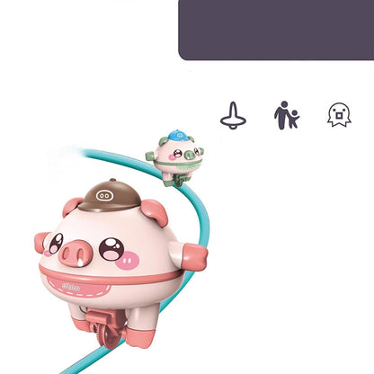 Tightrope Walking Tumbler Pig - Balance Toy for Kids