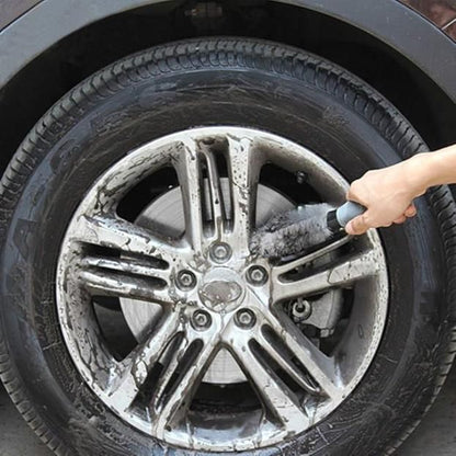 Car Tire Cleaning Brush – Heavy-Duty Wheel & Rim Scrubber