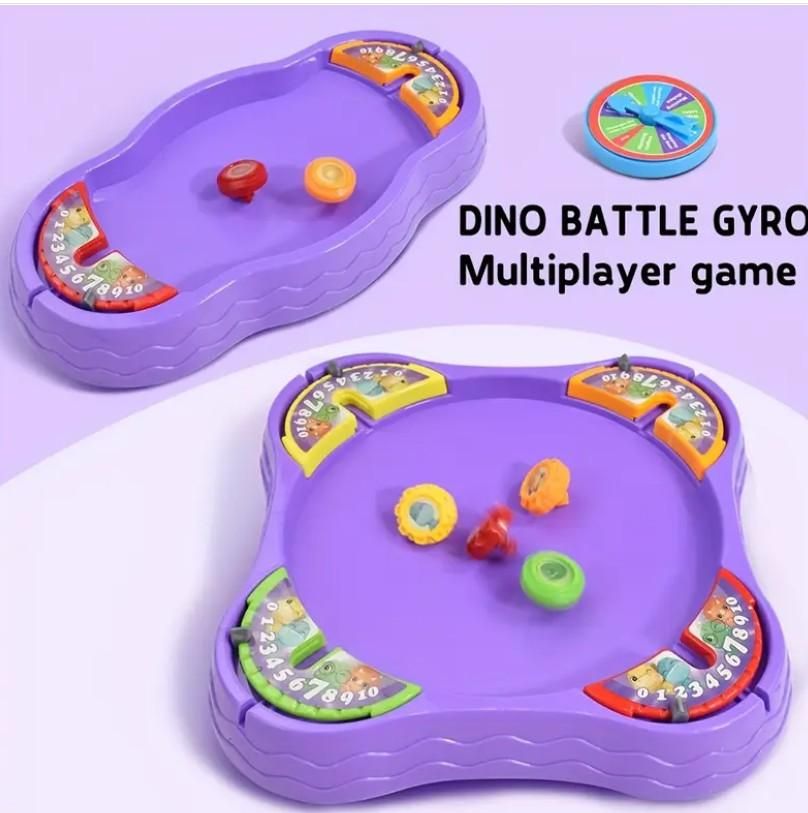 Dino Battle Gyro Spinning Toys & Board Games for Kids