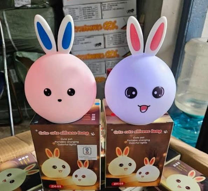 USB Rechargeable LED Night Light - 7 Color Touch Control