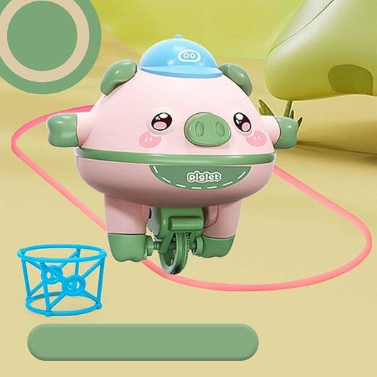 Tightrope Walking Tumbler Pig - Balance Toy for Kids
