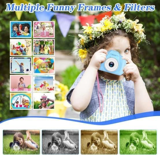 Digital Video Camera for Kids 3MP 1080P - HD Recording Camera
