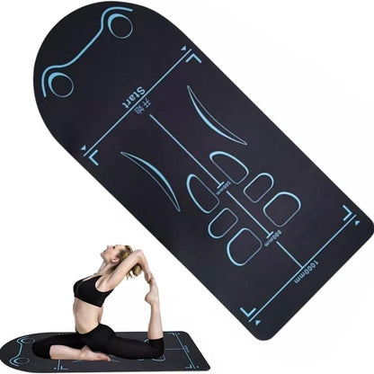 Non-Slip Yoga Mat with Asana Guide Lines – Pack of 1